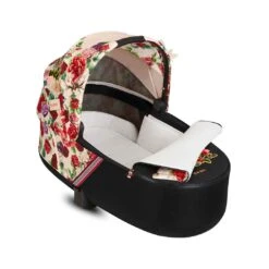 CYBEX Priam Lux Carrycot - Spring Blossom Light -Cybex 10375 2 PRIAM Lux Carry Cot Spring Blossom Light Copy