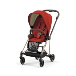 Cybex Mios V3 Pushchair Autumn Gold, Rose Gold Frame