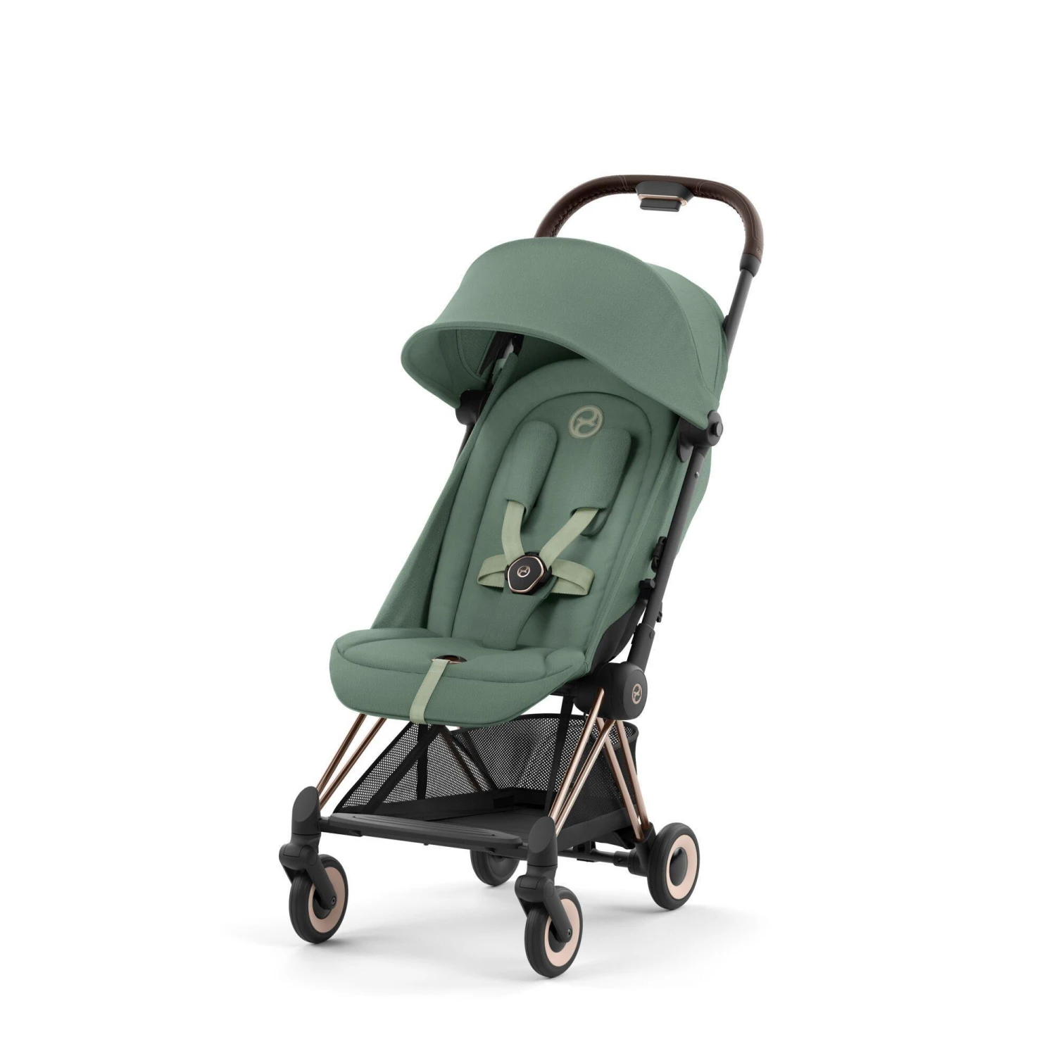 Cybex Coya Buggy Leaf Green, Rose Gold Frame 3 Cybex Coya Buggy Leaf Green, Rose Gold Frame