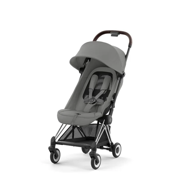 Cybex Coya Buggy Mirage Grey, Chrome Brown Frame 6 Cybex Coya Buggy Mirage Grey, Chrome Brown Frame - Image 4