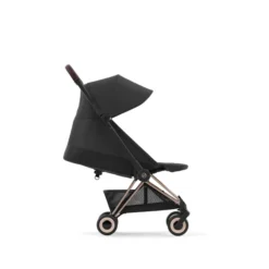 Cybex Coya Buggy Sepia Black, Rosegold Frame -Cybex buggies cybex sepia black cybex coya buggy sepia black rosegold frame 130170 76271