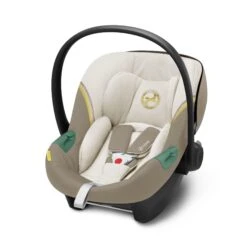 Cybex Aton S2 I-Size Car Seat 45-87cm, Seashell Beige