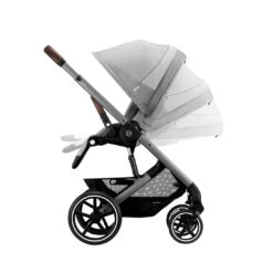 CYBEX Balios S Lux Comfort Bundle - Lava Grey -Cybex cybex 10 piece aton b balios lava grey bundle flat 3