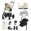 CYBEX Balios S Lux Comfort Bundle - Seashell Beige -Cybex cybex 10 piece aton b balios seashell beige bundle flat 6