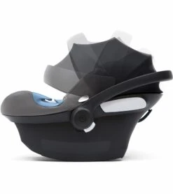 Cybex 2018 Aton M Infant Car Seat - Lavastone Black -Cybex cybex 2018 aton m infant car seat lavastone black 37