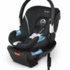 Cybex Aton 2 SensorSafe Infant Car Seat - Lavastone Black -Cybex cybex aton 2 sensorsafe infant car seat lavastone black 111
