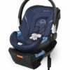 Cybex Aton 2 SensorSafe Lightweight Infant Car Seat With Load Leg - Denim Blue -Cybex cybex aton 2 sensorsafe lightweight infant car seat with load leg denim blue 14