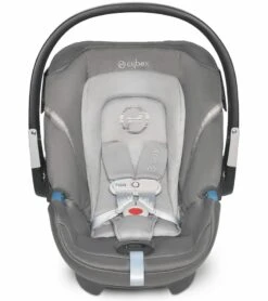 Cybex Aton 2 SensorSafe Infant Car Seat - Pepper Black -Cybex cybex aton 2 sensorsafe lightweight infant car seat with load leg denim blue 18