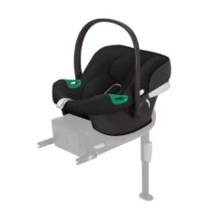 CYBEX Aton B2 I-Size Car Seat + Base One - Volcano Black -Cybex cybex aton b2 i size car seat base one volcano black 4