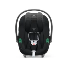 CYBEX Aton B2 I-Size Car Seat + Base One - Volcano Black -Cybex cybex aton b2 i size car seat base one volcano black 6