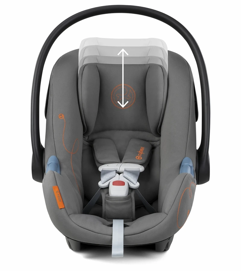 Cybex Aton G Infant Car Seat - Lava Grey 4 Cybex Aton G Infant Car Seat - Lava Grey - Image 2