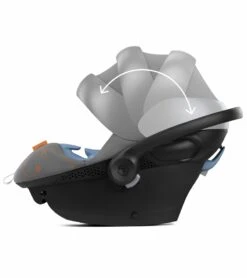 Cybex Aton G SensorSafe Infant Car Seat - Lava Grey -Cybex cybex aton g sensorsafe infant car seat lava grey 10