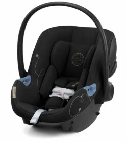 Cybex Aton G SensorSafe Infant Car Seat - Moon Black -Cybex cybex aton g sensorsafe infant car seat moon black 8