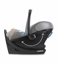 Cybex Aton G Swivel Infant Car Seat - Lava Grey 13 Cybex Aton G Swivel Infant Car Seat - Lava Grey -Cybex cybex aton g swivel infant car seat lava grey 11