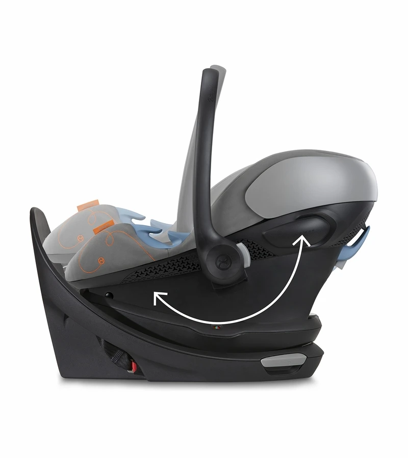 Cybex Aton G Swivel Infant Car Seat - Lava Grey 7 Cybex Aton G Swivel Infant Car Seat - Lava Grey - Image 5