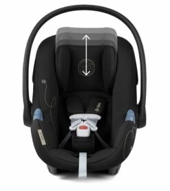 Cybex Aton G Swivel Infant Car Seat - Moon Black 12 Cybex Aton G Swivel Infant Car Seat - Moon Black -Cybex cybex aton g swivel infant car seat moon black 10