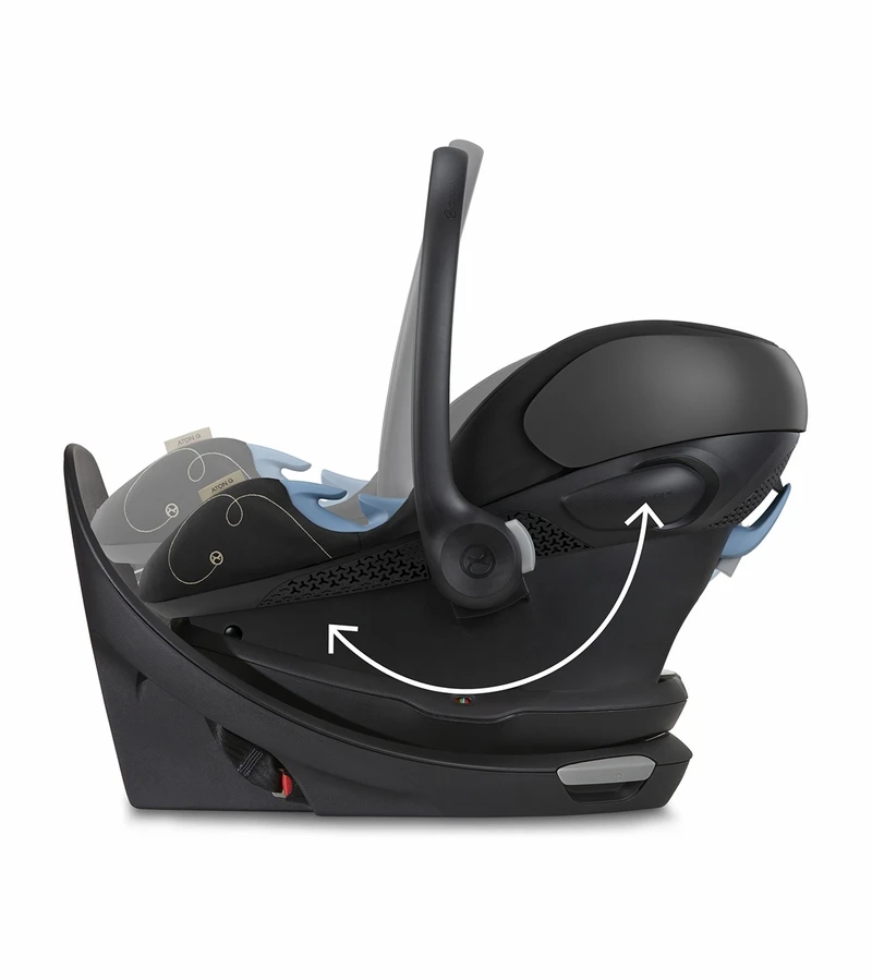 Cybex Aton G Swivel Infant Car Seat - Moon Black 7 Cybex Aton G Swivel Infant Car Seat - Moon Black - Image 5