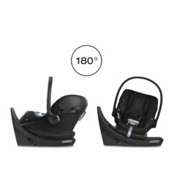 Cybex Aton G Swivel Infant Car Seat - Moon Black 10 Cybex Aton G Swivel Infant Car Seat - Moon Black -Cybex cybex aton g swivel infant car seat moon black 8