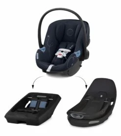 Cybex Aton G Swivel Infant Car Seat - Ocean Blue -Cybex cybex aton g swivel infant car seat ocean blue 13