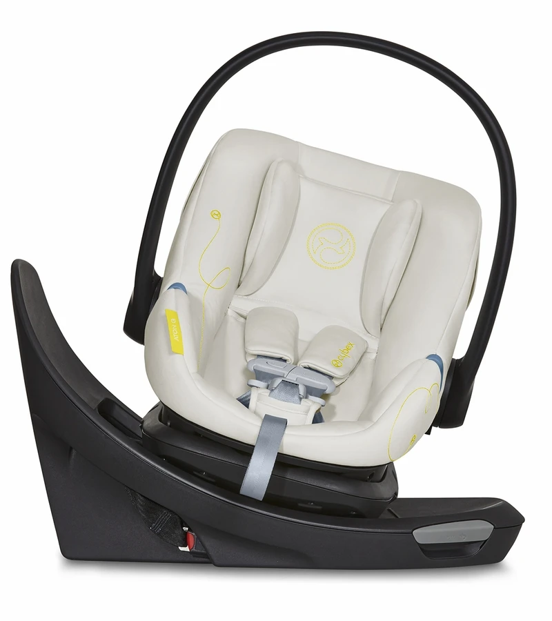 Cybex Aton G Swivel Infant Car Seat - Seashell Beige 3 Cybex Aton G Swivel Infant Car Seat - Seashell Beige