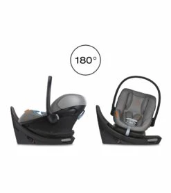 Cybex Aton G Swivel SensorSafe Infant Car Seat - Lava Grey 10 Cybex Aton G Swivel SensorSafe Infant Car Seat - Lava Grey -Cybex cybex aton g swivel sensorsafe infant car seat lava grey 8