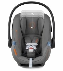 Cybex Aton G Swivel SensorSafe Infant Car Seat - Lava Grey 11 Cybex Aton G Swivel SensorSafe Infant Car Seat - Lava Grey -Cybex cybex aton g swivel sensorsafe infant car seat lava grey 9