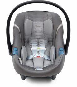 Cybex Aton M SensorSafe Infant Car Seat - Manhattan Grey -Cybex cybex aton m sensorsafe infant car seat denim blue 110 3