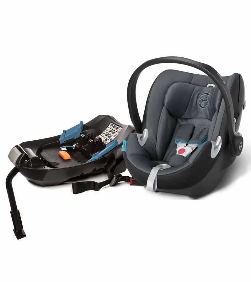 Cybex Aton Q Infant Car Seat - Black Sea 3 Cybex Aton Q Infant Car Seat - Black Sea