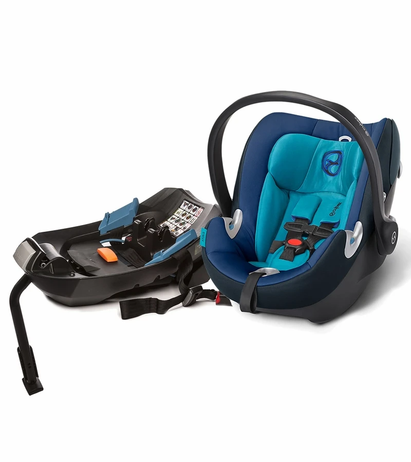 Cybex Aton Q Infant Car Seat - True Blue 3 Cybex Aton Q Infant Car Seat - True Blue