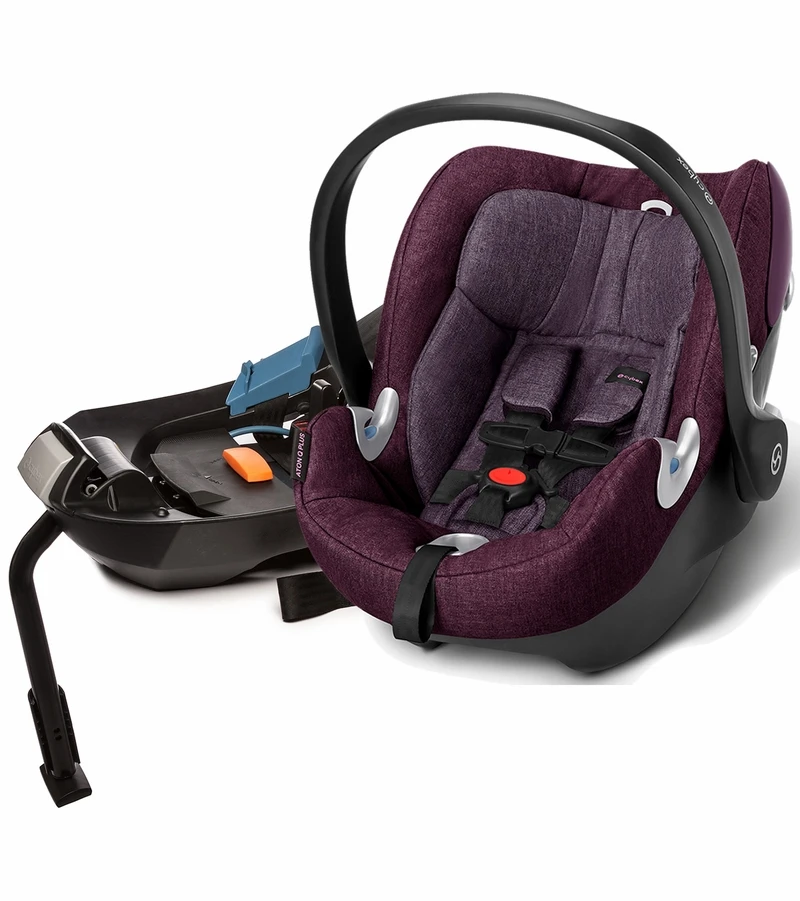 Cybex Aton Q Plus Infant Car Seat 2015 Grape Juice 3 Cybex Aton Q Plus Infant Car Seat 2015 Grape Juice