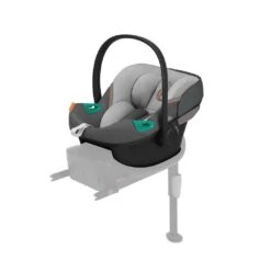 CYBEX Aton S2 I-Size Car Seat - Lava Grey -Cybex cybex aton s2 i size car seat lava grey 5