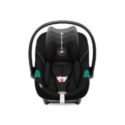 CYBEX Aton S2 I-Size Car Seat - Moon Black -Cybex cybex aton s2 i size car seat moon black 2