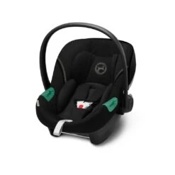 CYBEX Aton S2 I-Size Car Seat - Moon Black