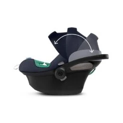 CYBEX Aton S2 I-Size Car Seat - Ocean Blue -Cybex cybex aton s2 i size car seat ocean blue 3