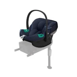 CYBEX Aton S2 I-Size Car Seat - Ocean Blue -Cybex cybex aton s2 i size car seat ocean blue 5