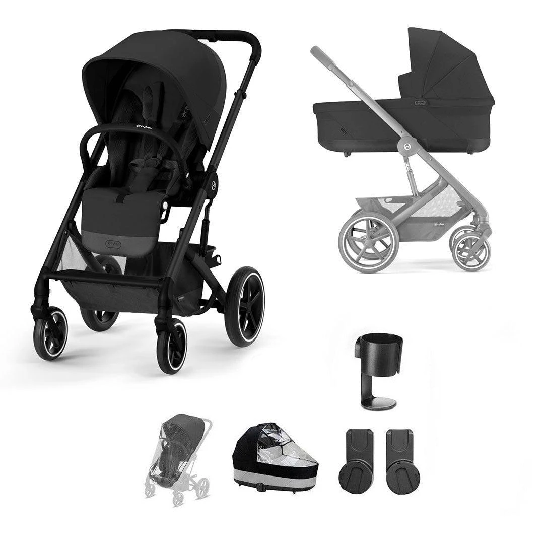 CYBEX Balios S Lux Essential Bundle - Moon Black 18 CYBEX Balios S Lux Essential Bundle - Moon Black - Image 16