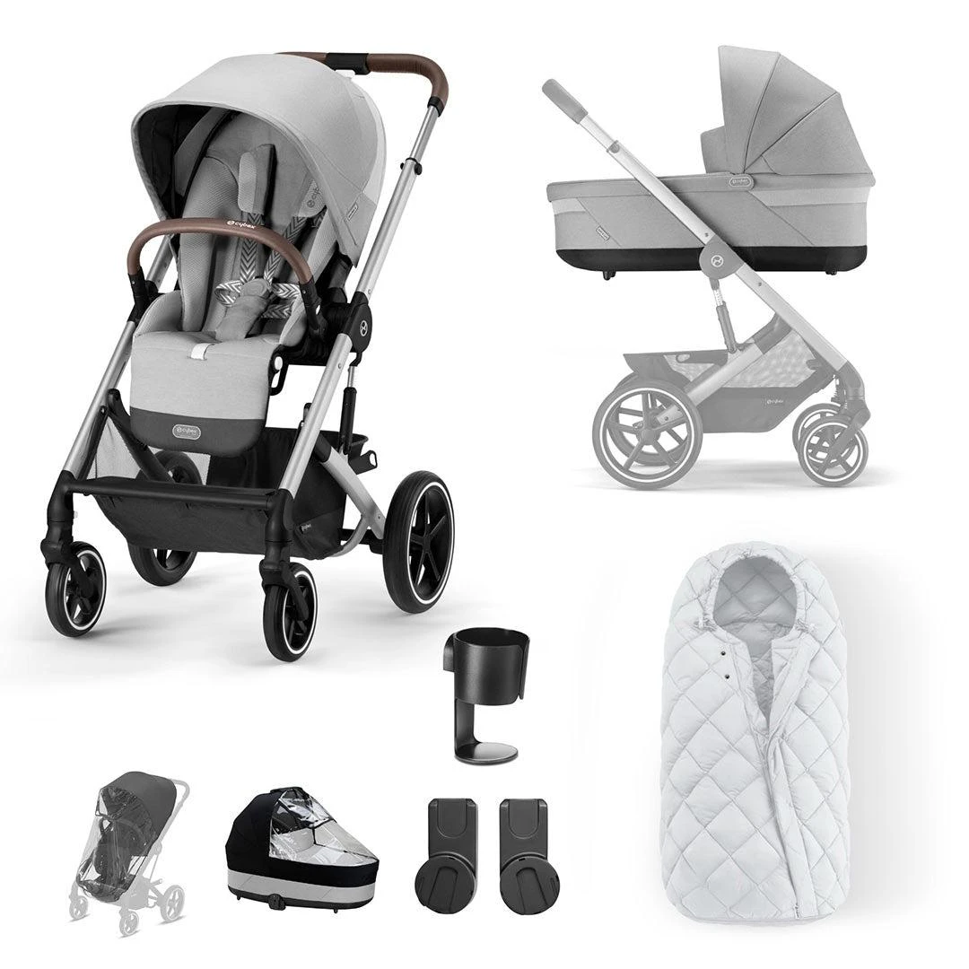 CYBEX Balios S Lux Essential Bundle - Lava Grey 3 CYBEX Balios S Lux Essential Bundle - Lava Grey