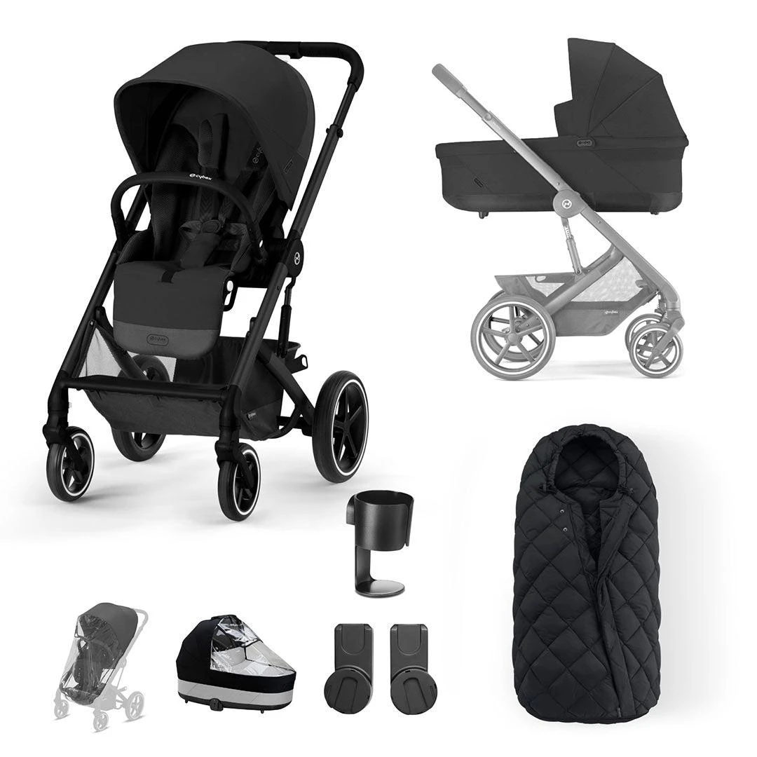 CYBEX Balios S Lux Essential Bundle - Moon Black 3 CYBEX Balios S Lux Essential Bundle - Moon Black