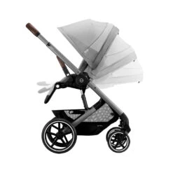CYBEX Balios S Lux Pushchair - Lava Grey - Silver -Cybex cybex balios s lux lava grey silver frame flat 4