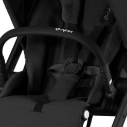 CYBEX Balios S Lux Pushchair - Moon Black - Black -Cybex cybex balios s lux moon black black frame flat 2