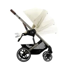 CYBEX Balios S Lux Pushchair - Seashell Beige - Taupe -Cybex cybex balios s lux seashell beige taupe frame flat 2