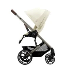 CYBEX Balios S Lux Pushchair - Seashell Beige - Taupe -Cybex cybex balios s lux seashell beige taupe frame flat 3