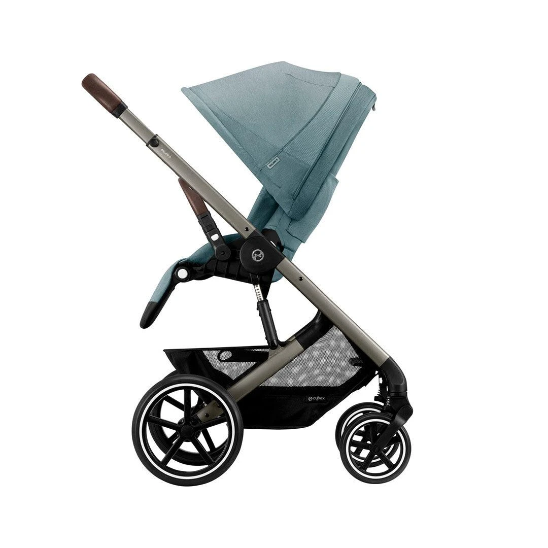 CYBEX Balios S Lux Pushchair - Sky Blue - Taupe 5 CYBEX Balios S Lux Pushchair - Sky Blue - Taupe - Image 3