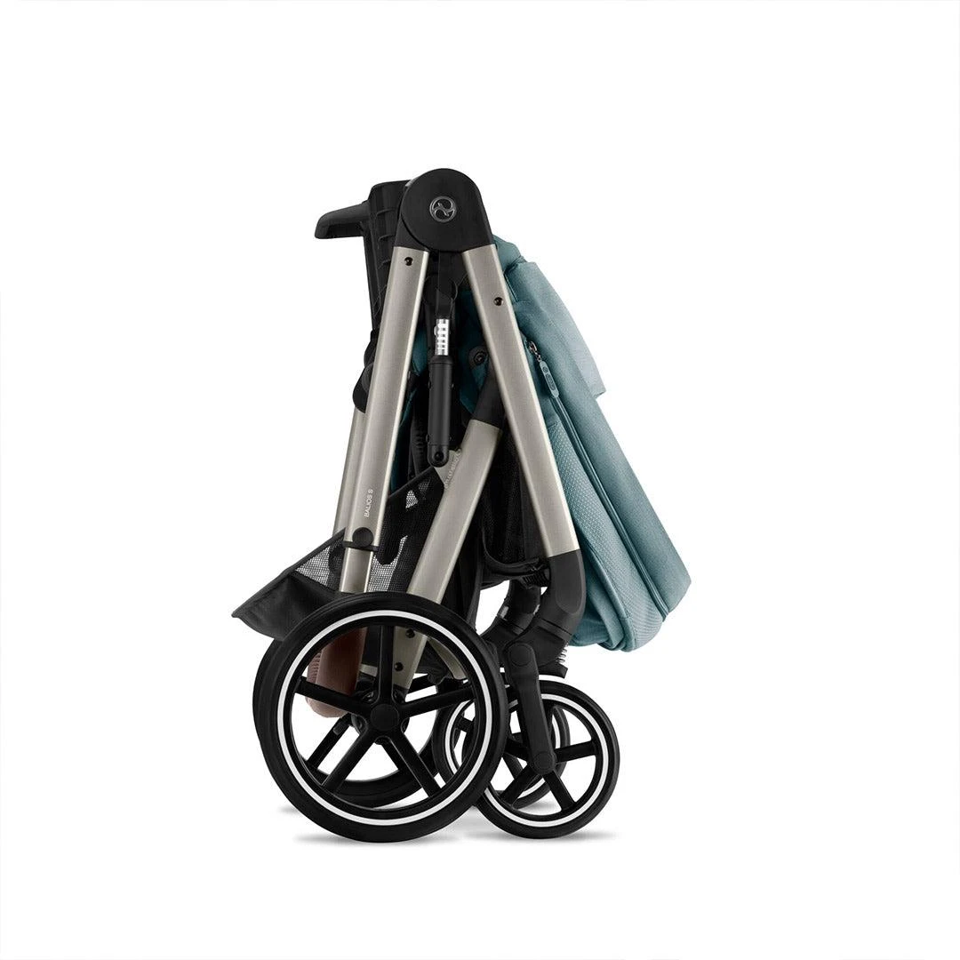 CYBEX Balios S Lux Pushchair - Sky Blue - Taupe 9 CYBEX Balios S Lux Pushchair - Sky Blue - Taupe - Image 7