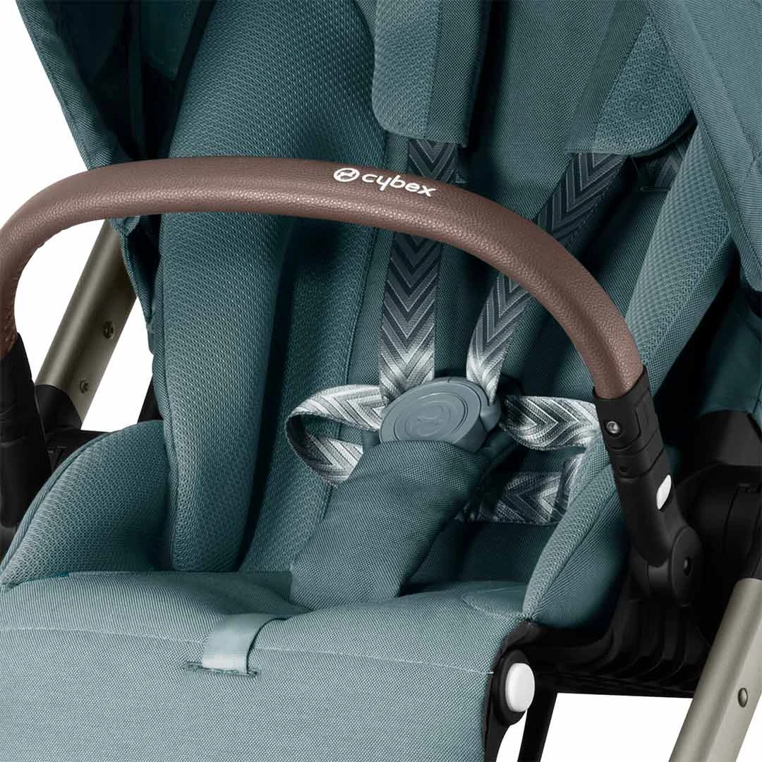 CYBEX Balios S Lux Pushchair - Sky Blue - Taupe 7 CYBEX Balios S Lux Pushchair - Sky Blue - Taupe - Image 5