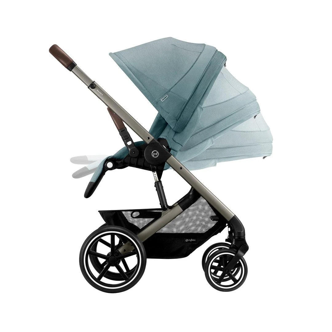CYBEX Balios S Lux Pushchair - Sky Blue - Taupe 6 CYBEX Balios S Lux Pushchair - Sky Blue - Taupe - Image 4