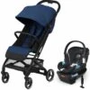 Cybex Beezy Compact Stroller + Aton 2 SensorSafe Travel System Bundle - Navy Blue / Lavastone Black 2 Cybex Beezy Compact Stroller + Aton 2 SensorSafe Travel System Bundle - Navy Blue / Lavastone Black -Cybex cybex beezy compact stroller aton 2 sensorsafe travel system bundle navy blue lavastone black 171