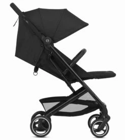 Cybex Beezy Compact Stroller + Aton 2 SensorSafe Travel System Bundle - Soho Grey / Lavastone Black -Cybex cybex beezy compact stroller aton 2 sensorsafe travel system bundle soho grey lavastone black 165