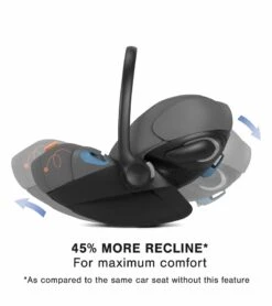 Cybex Cloud G Comfort Extend Reclining Infant Car Seat With Anti-Rebound Bar - Lava Grey 11 Cybex Cloud G Comfort Extend Reclining Infant Car Seat With Anti-Rebound Bar - Lava Grey -Cybex cybex cloud g comfort extend reclining infant car seat with anti rebound bar lava grey 32