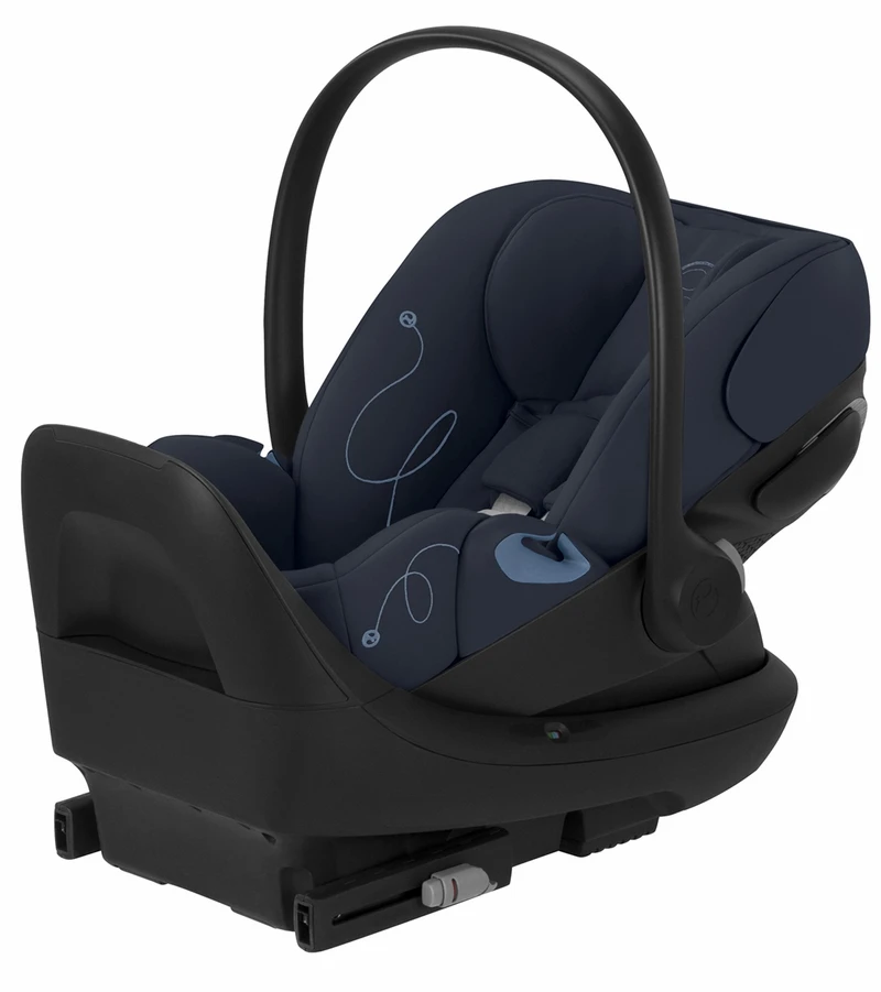 Cybex Cloud G Comfort Extend Reclining Infant Car Seat With Anti-Rebound Bar - Ocean Blue 3 Cybex Cloud G Comfort Extend Reclining Infant Car Seat With Anti-Rebound Bar - Ocean Blue